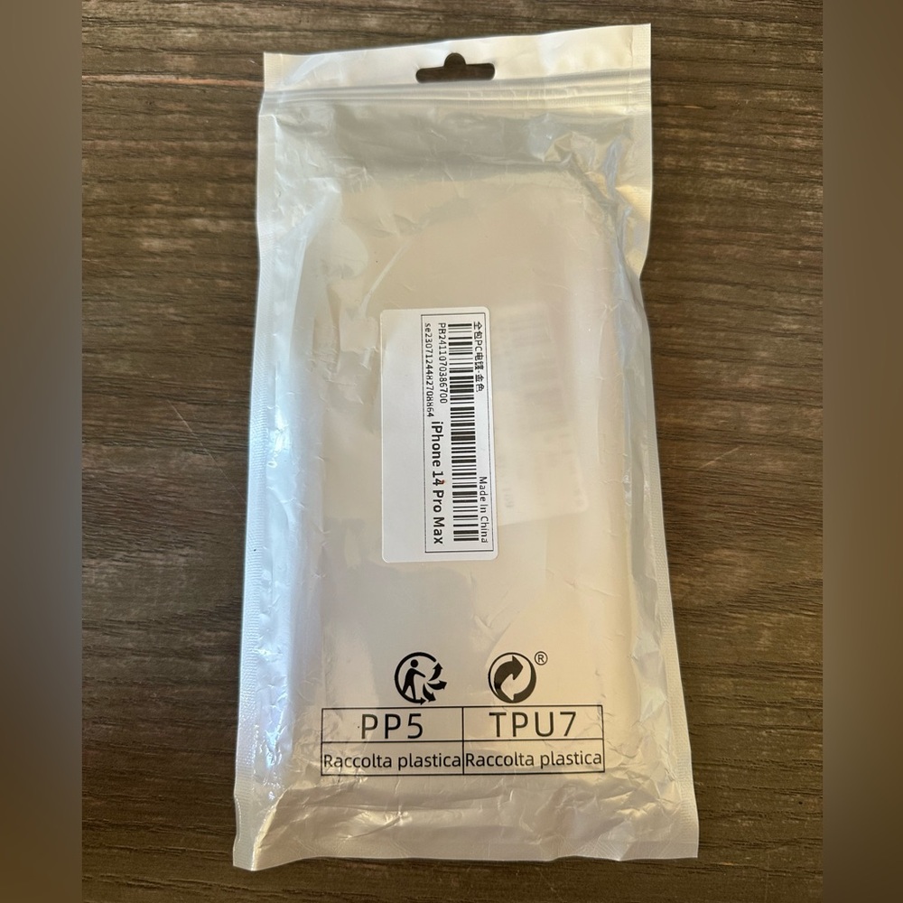 Clear TPU iPhone 14 Pro Max Case
